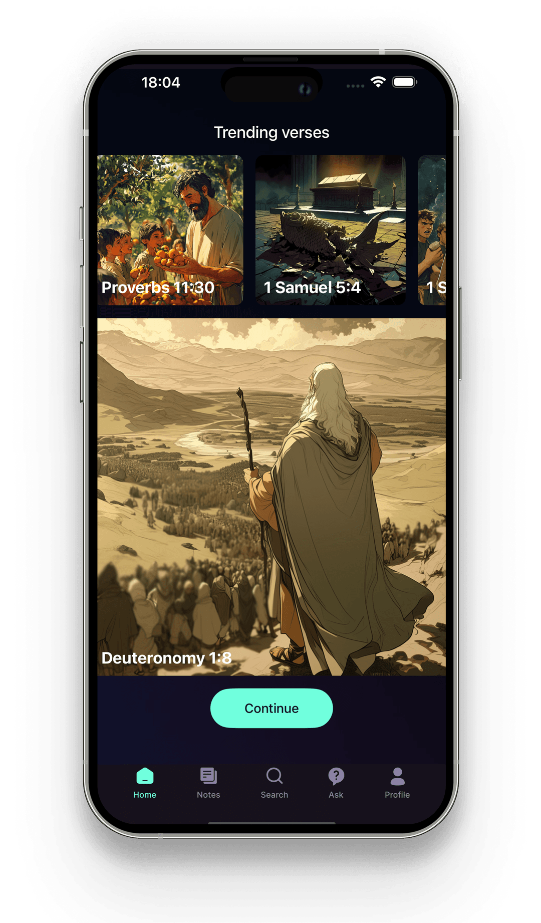 Trending verses feature